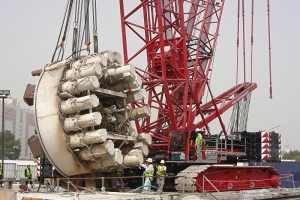 シールドマシーン解体